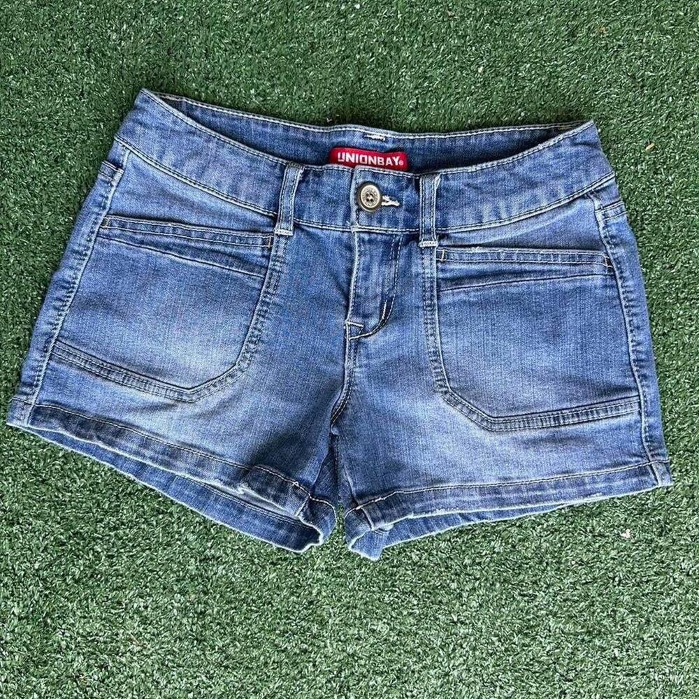 y2k union bay denim shorts